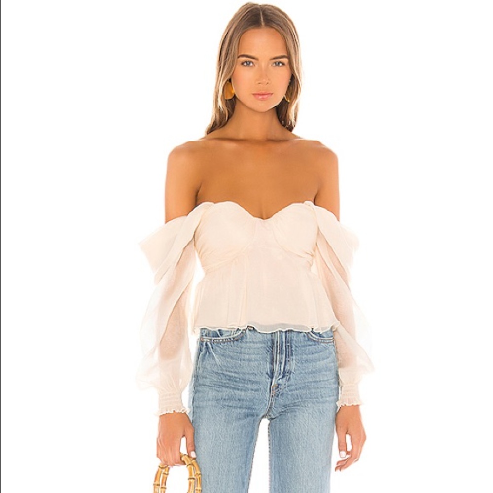 House of Harlow 1960 x Revolve burna top